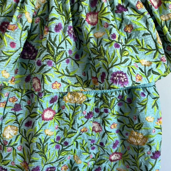 Anthropologie La Fuori Embroidered Romper - Picture 9 of 11